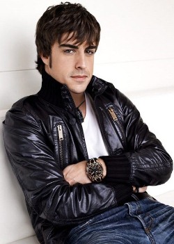 Fernando Alonso With His Viceroy Alonso Chronograph